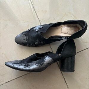 Zara suede and leather booties  Size 7: Great condition